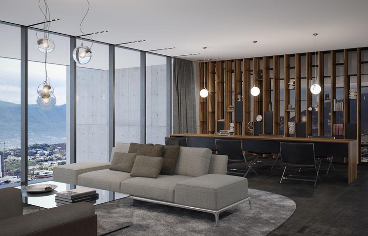 Fiesta Americana Monterrey Pabellon M. Exterior photo Interior of a penthouse apartment