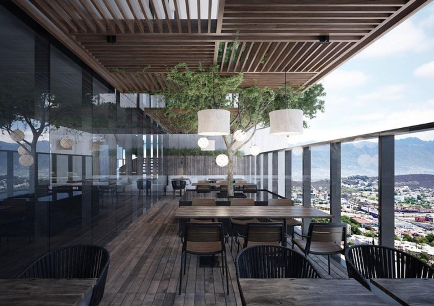 Fiesta Americana Monterrey Pabellon M. Exterior photo The Sky Bar
